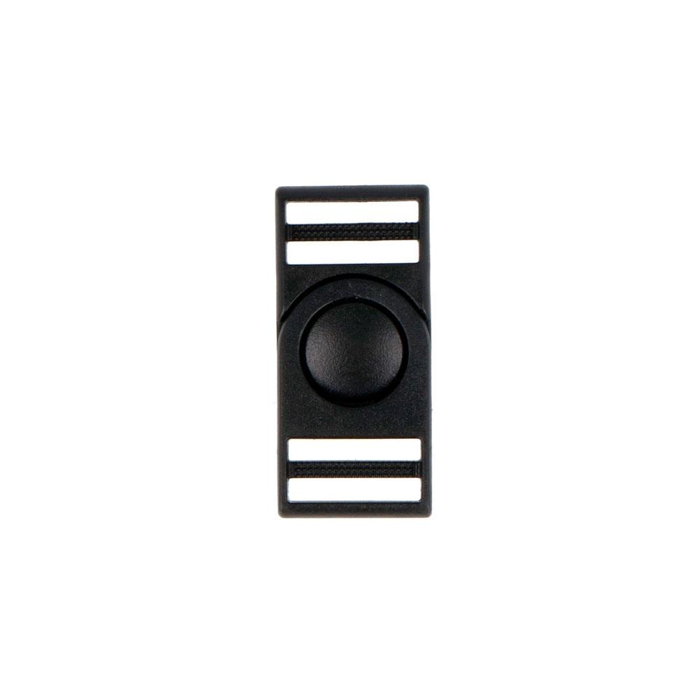 Broche Plástico Negro 15,6 mm. 200u.